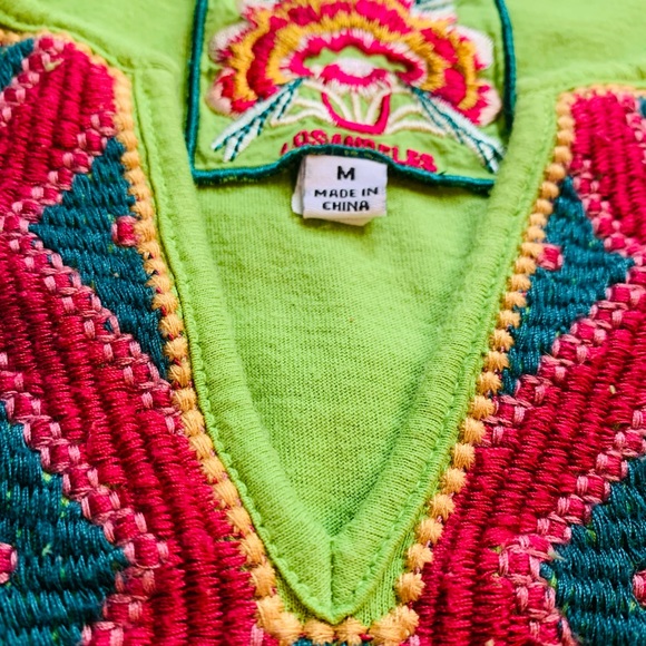 JOHNNY WAS Bohemian Peasant Top 🔺 PRICE DROP CLOSET CLEAROUT 🚀 - Picture 6 of 12